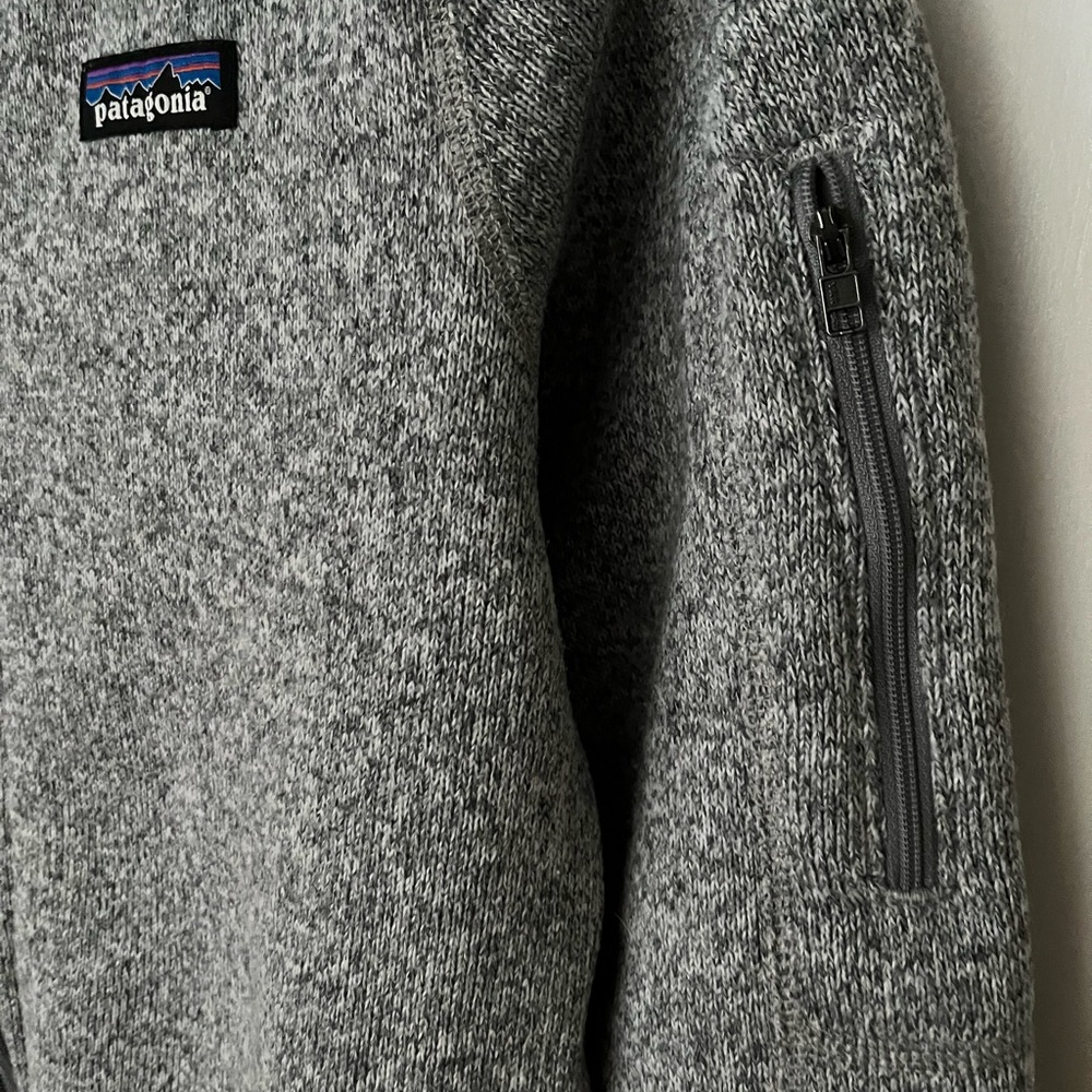 Patagonia Women's Heather Gray Better Sweater Jacket- M- EXCELLENT CONDITION - Picture 5 of 9